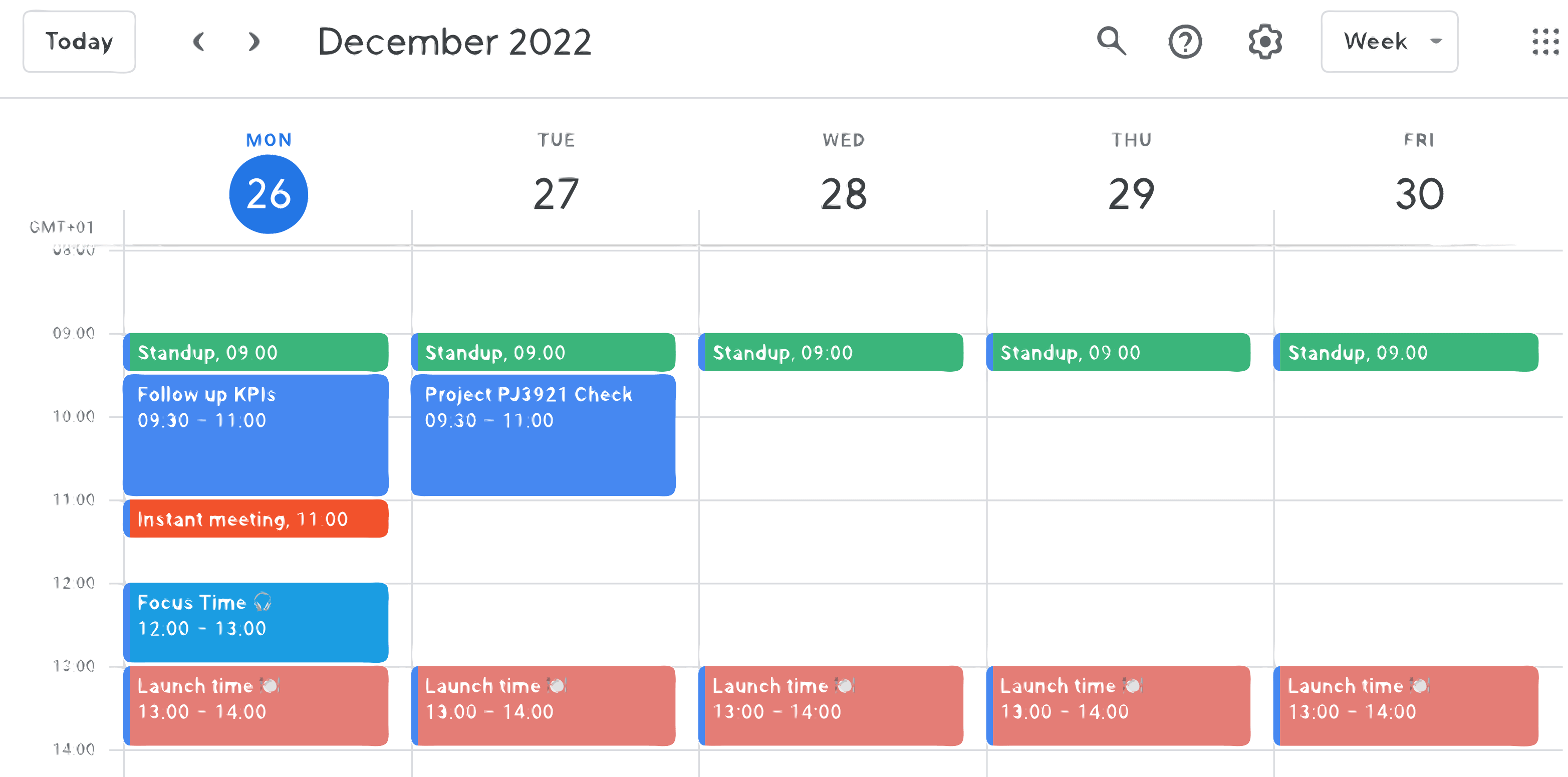 Google Calendar image
