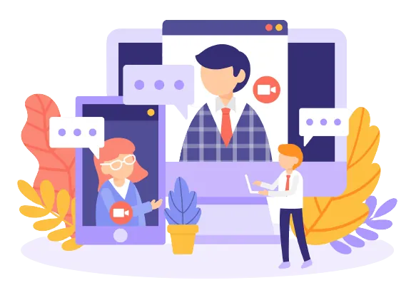 Google Meet for Slack meeting screen